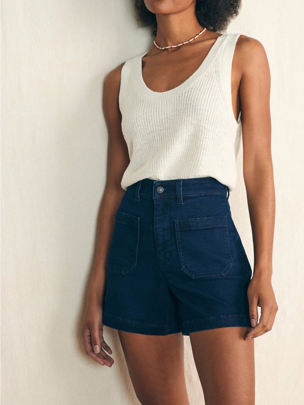 Faherty Terry Patch Shorts